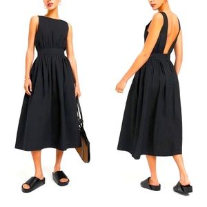 Suzie Kondi black cotton Kina dress